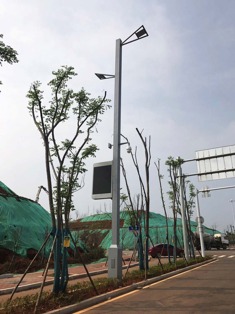 河北石家莊某街道智慧路燈安裝案例